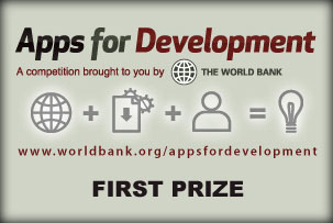 World Bank Apps for Development First Prize Award
